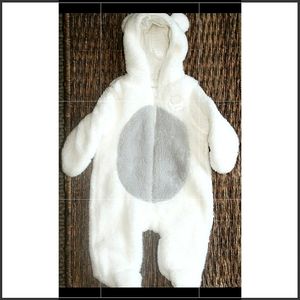 PRIMARK Baby teddy fleece snowsuit bunting suit